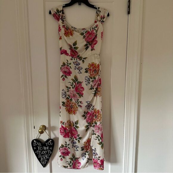 Reformation Genesis Silk Dress - Picture 3 of 15